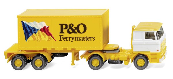 Containersattelzug 20` (DAF) ``P&O`` 1:87