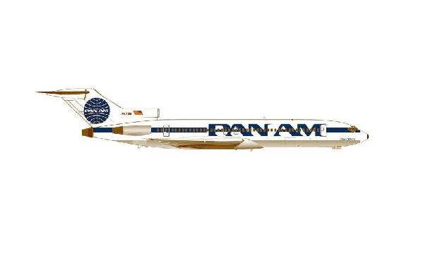 B727-200 Pan Am - test livery; 1:200