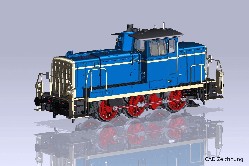 Diesellok BR 360 DB AG blaubeige V + DSS