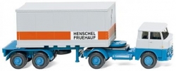Containersattelzug,Henschel HS14/16 1:87