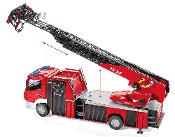 Feuerwehr - Rosenbauer DL L32A 1:43